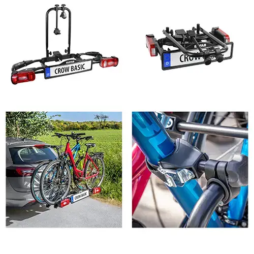 Fahrradheckträger Crow Basic für 2 Fahrräder