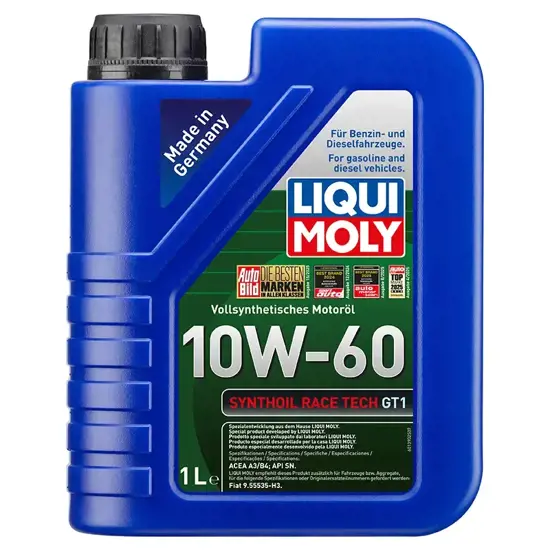 Liqui Moly Liqui Moly Synthoil Race Tech GT1 10W 60 1 Liter 15171957