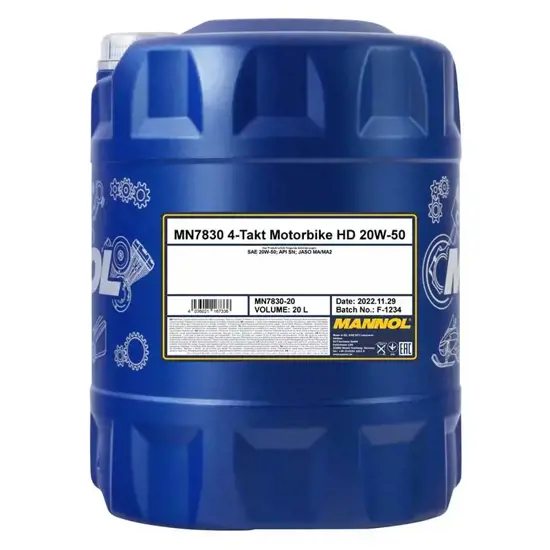 Mannol MN7830 4 Takt Motorbike HD 20W 50 20 L 15335993