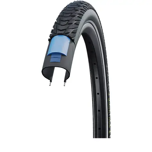 37-622 MARATHON E-PLUS 28x1.40 Drahtreifen SMART DUALGUARD ADDIX-E Reflex Schwarz