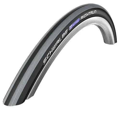 25-489 RIGHTRUN 22x1.00 Rollstuhl-Mobilitätsreifen K-GUARD BLACK’N ROLL   Schwarz/Grau