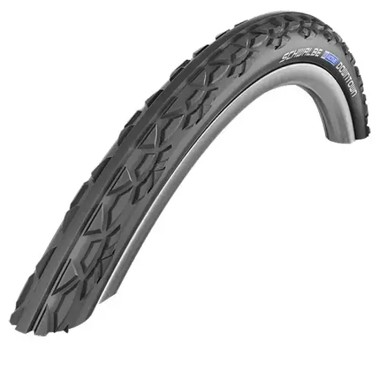 Schwalbe 25 540 DOWNTOWN 24x100 Drahtreifen K GUARD 2 GRIP Schwarz 15243944