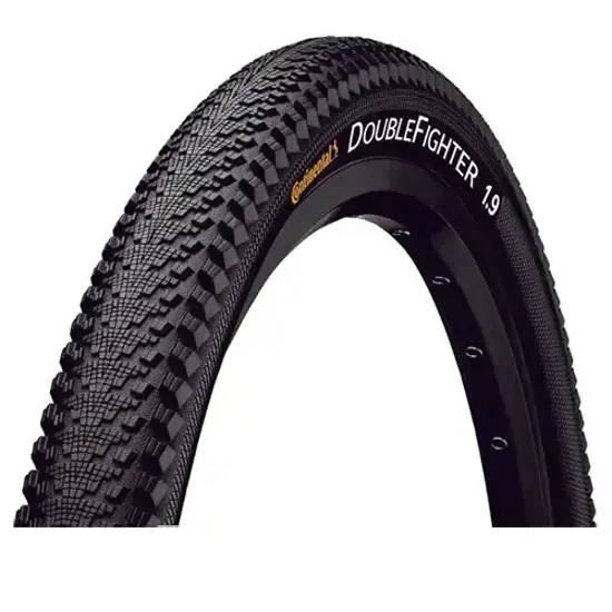 Continental 47 507 DoubleFighter III TPI 3 180 Drahtreifen Black 15327593
