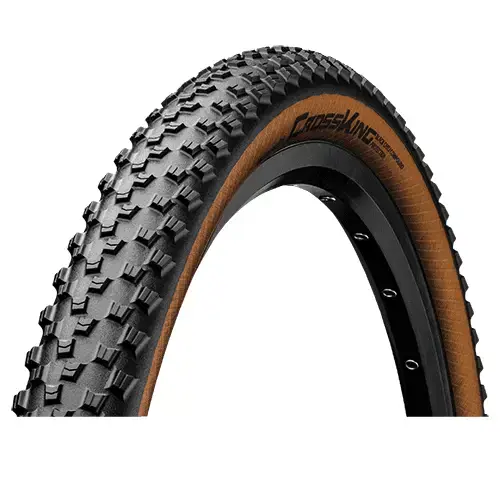 55-584, Cross King PRedection, Black/Black stiped Folding tyre
