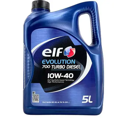 Elf Evolution 700 Turbo Diesel 10W-40 5 Litres