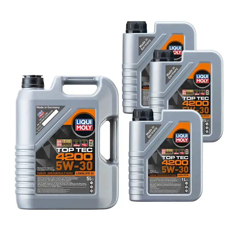 5+3 Litres Liqui Moly Top Tec 4200 5W-30