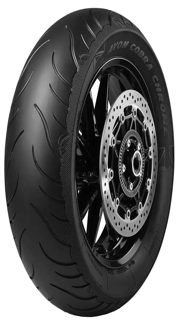 Avon 140 75 R17 67V Cobra Chrome AV91 BLK Front 15269044