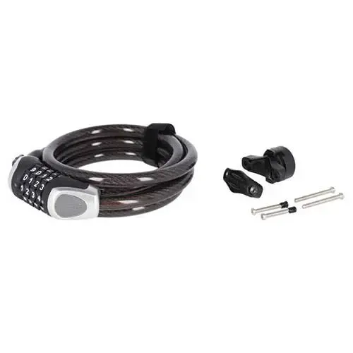 Zahlenspiralkabelschloss RonaldBiggs  Ø 10 mm Länge 185 mm